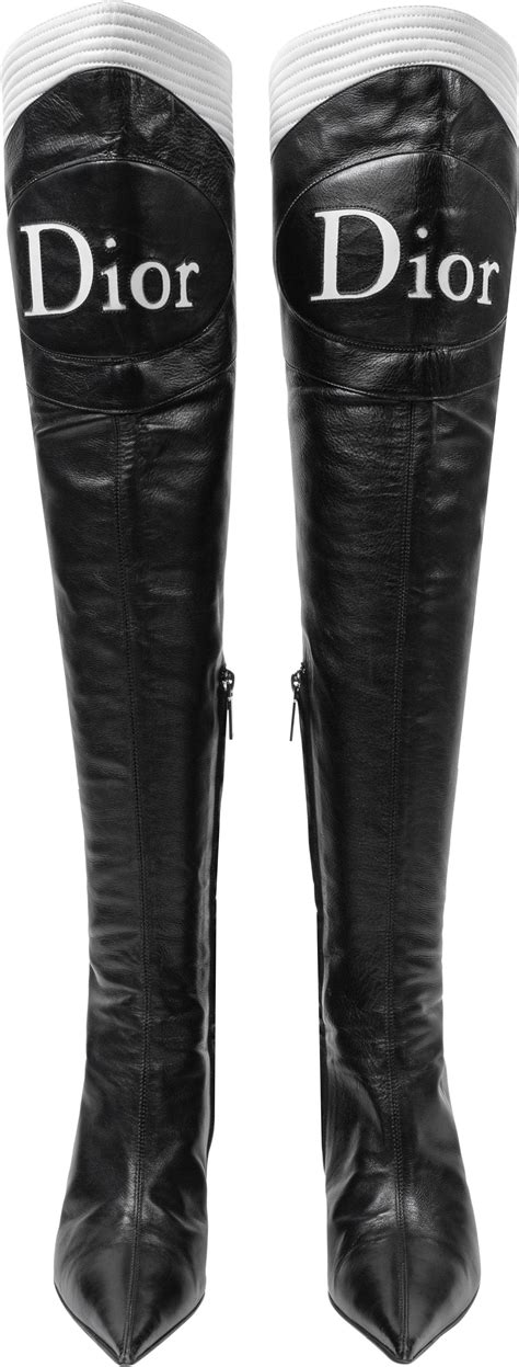 dior boots woman|dior thigh high boots.